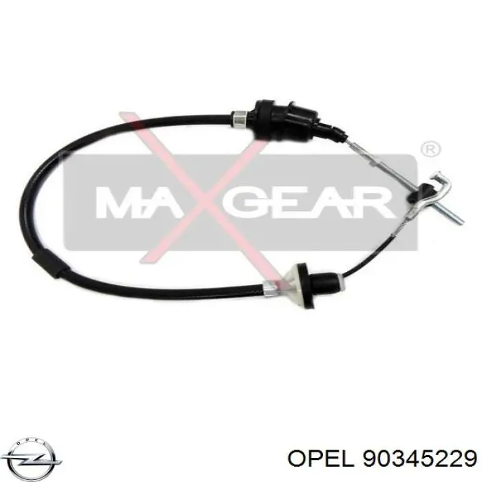Купити 90345229 Opel Трос зчеплення