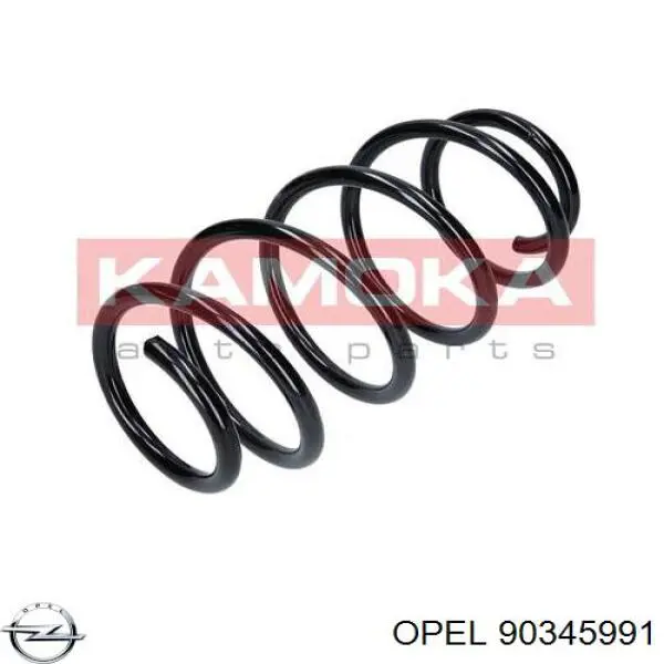 Купити 90345991 Opel Гвинтова пружина підвіска