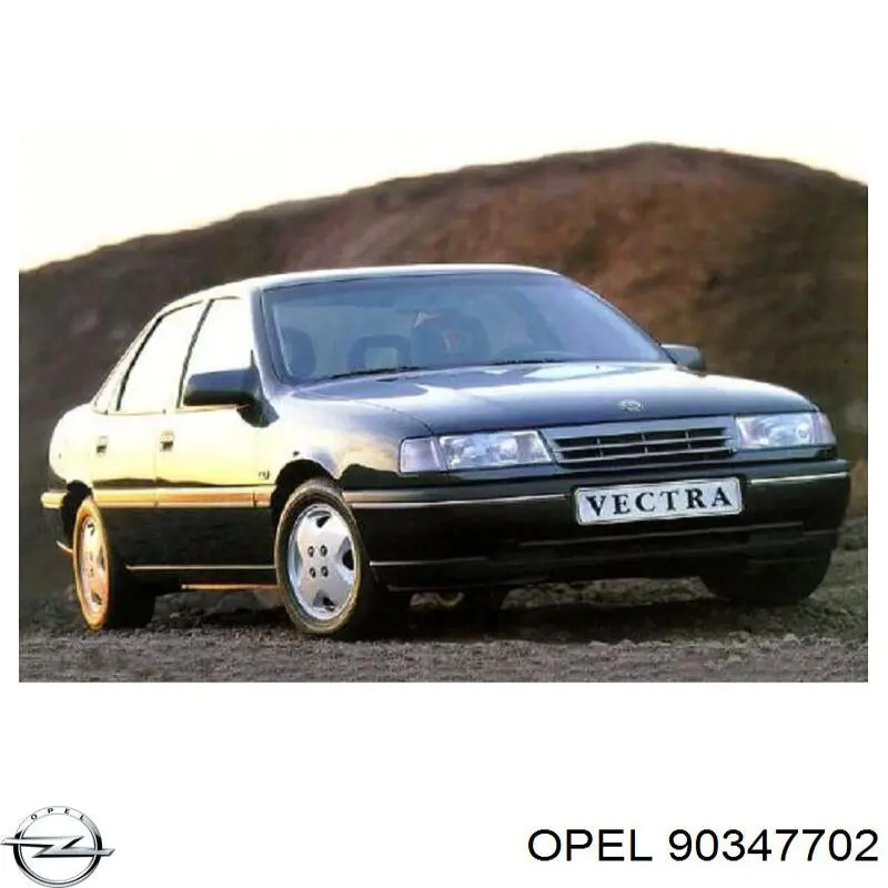 90347702 Opel Супорт радіатора верхній/монтажна панель кріплення фар