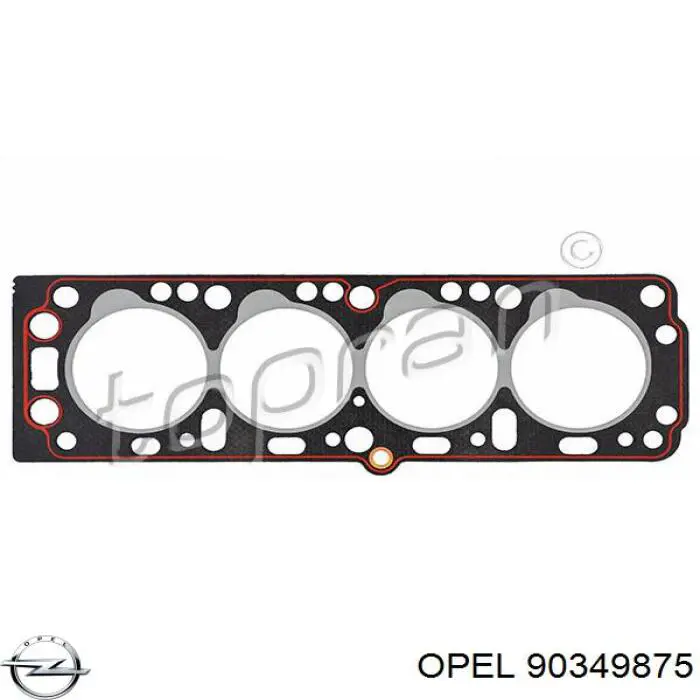 Прокладка ГБЦ Opel 90349875 ціна, від 15.20 USD