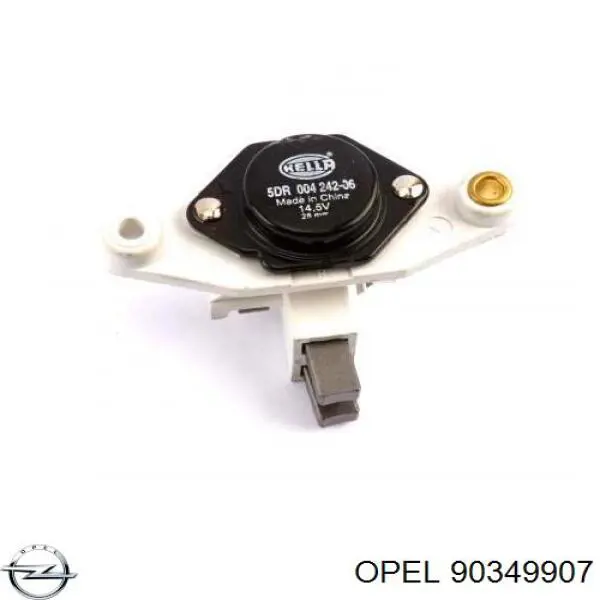 Реле регулятор генератора Opel 90349907
