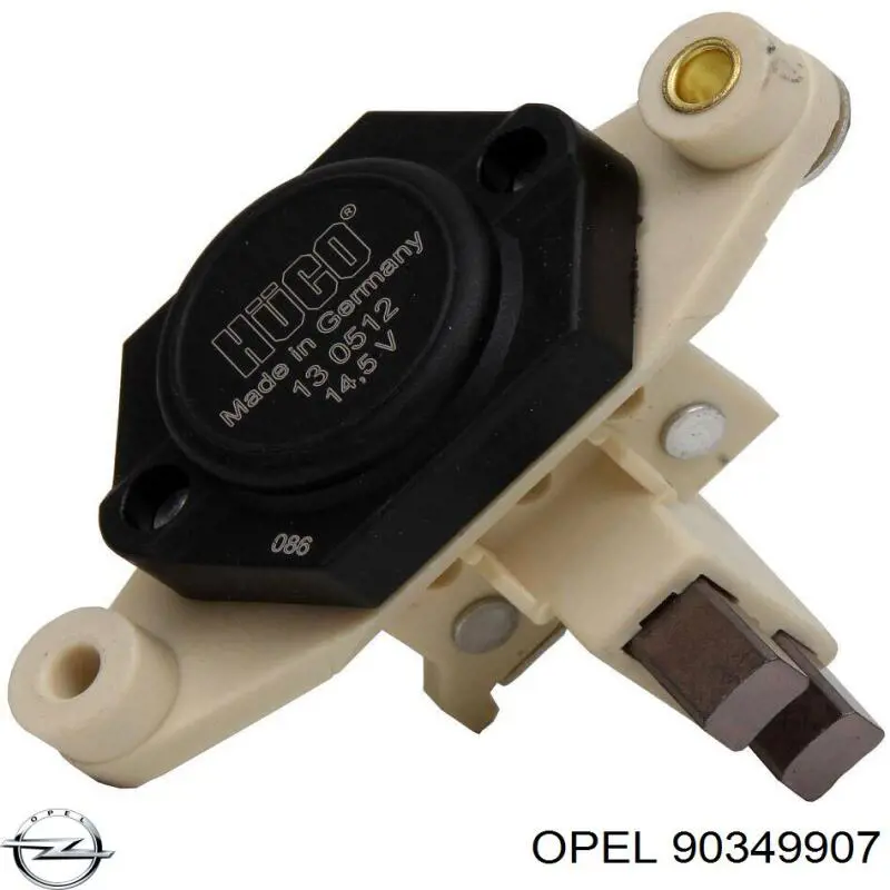 Реле зарядки генератора Opel 90349907 ціна, від 7.76 USD