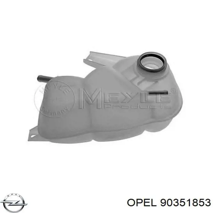 Бачок системи охолодження двигуна розширювальний Opel 90351853 ціна, від 14.04 USD