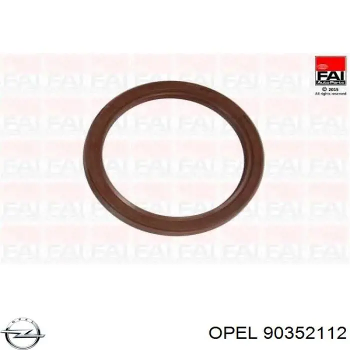 Сальник колінвала двигуна, задній Opel 90352112 ціна, від 6.19 USD