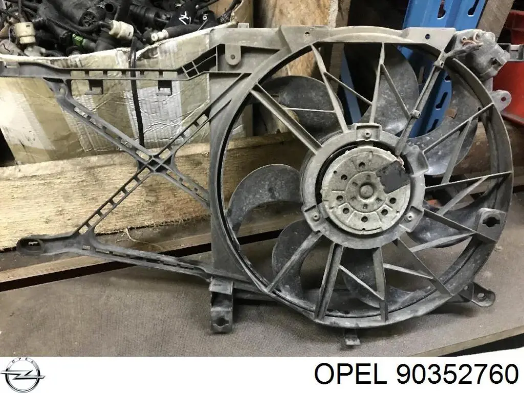 Дифузор вентилятора Opel 90352760 ціна, від 25.28 USD