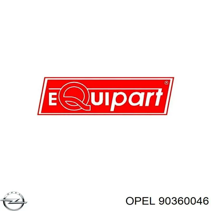 90360047 Opel супорт радіатора нижній/монтажна панель кріплення фар