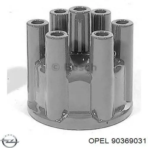 90369031 Opel Кришка розподільника запалювання / трамблера
