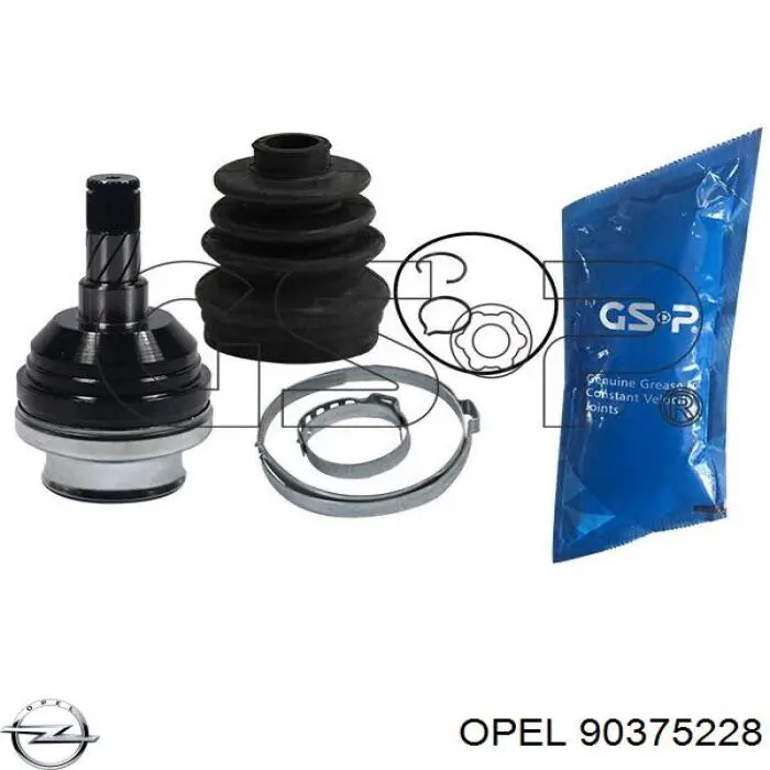 ШРКШ внутрішній, передній Opel 90375228 ціна, від 35.15 USD