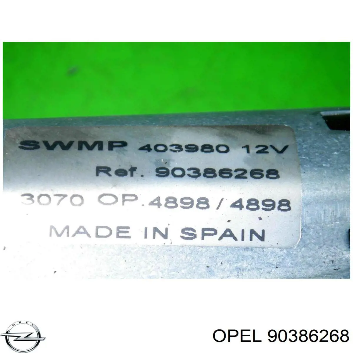 Склоочисник дверей задка Opel 90386268 ціна, від 5.62 USD