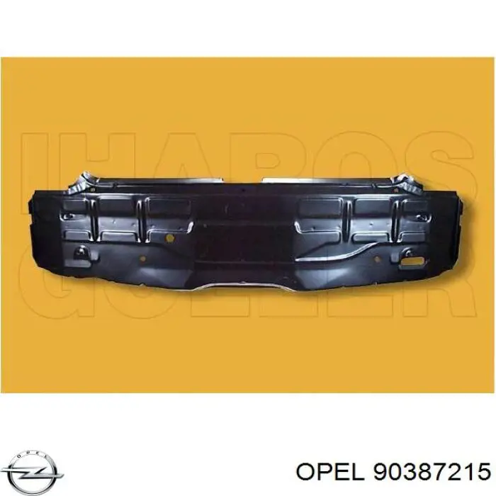 Панель задня, багажного відсіку Opel Corsa B (73, 78, 79) (Опель Корса)