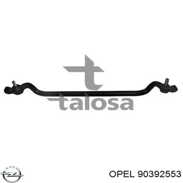 Тяга рульова центральна Opel 90392553 ціна, від 50.26 USD