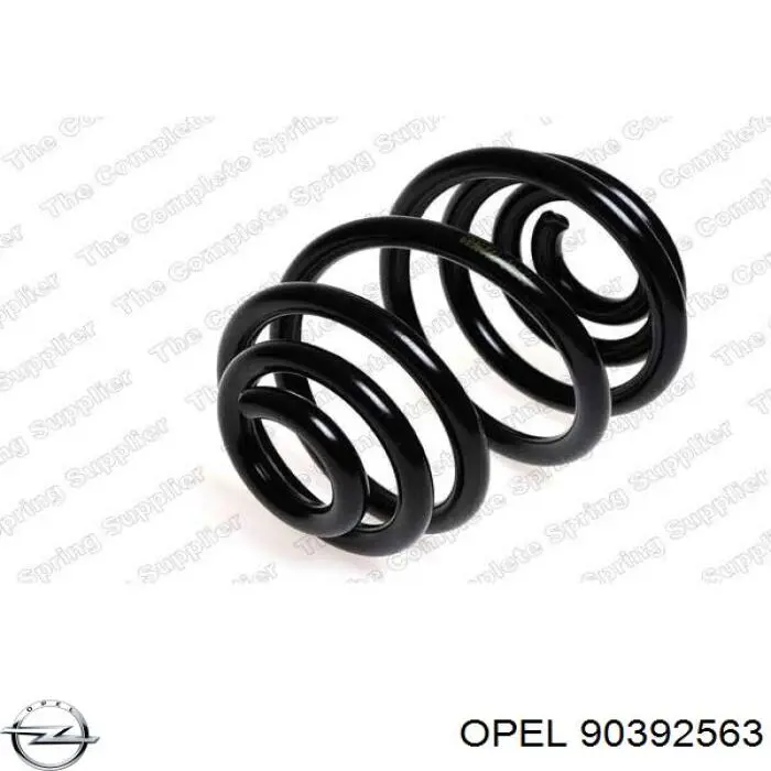 90392563 Opel Пружина підвіски задня
