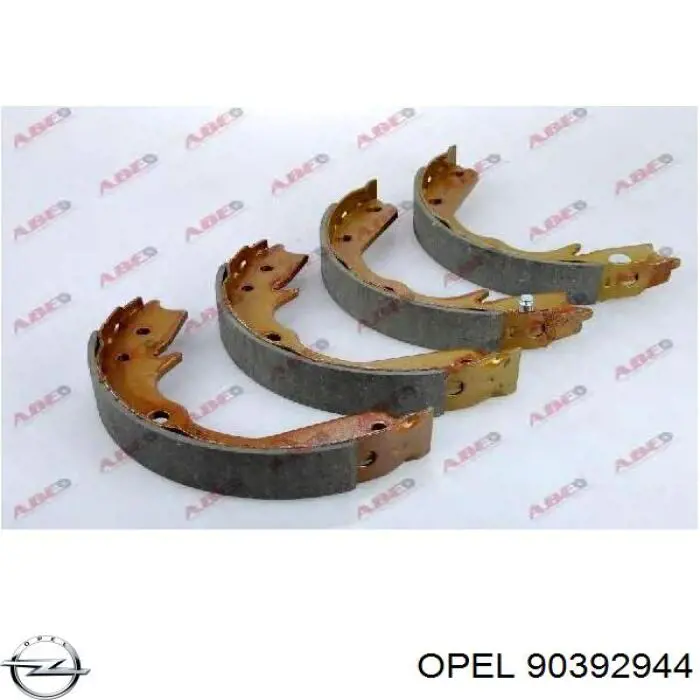 Купити 90392944 Opel Гальмівні колодки гальма стоянки