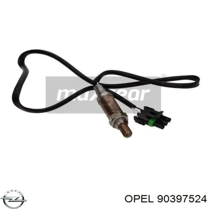 Лямбда зонд, датчик кисню до каталізатора Opel 90397524