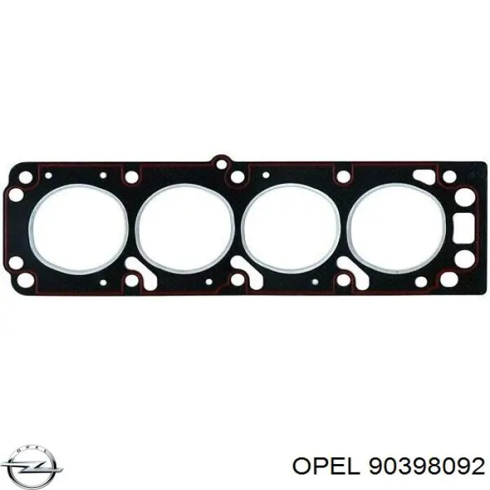90398092 Opel прокладка головки блока циліндрів (гбц)