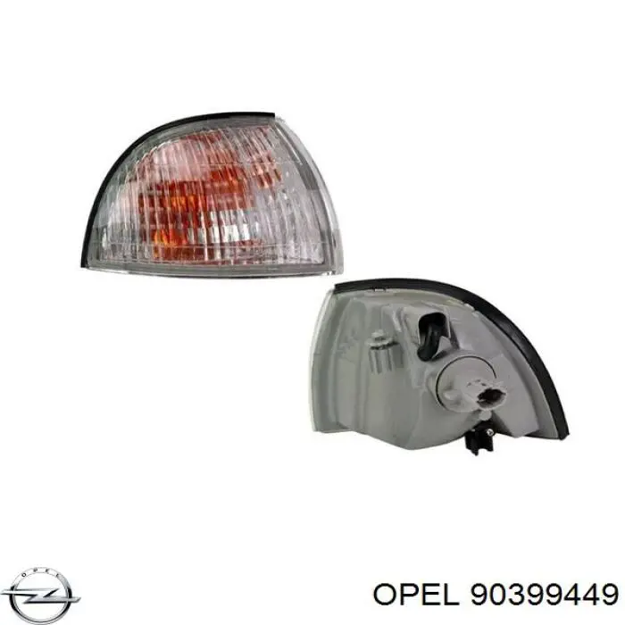 90399449 Opel Поворотник лівий