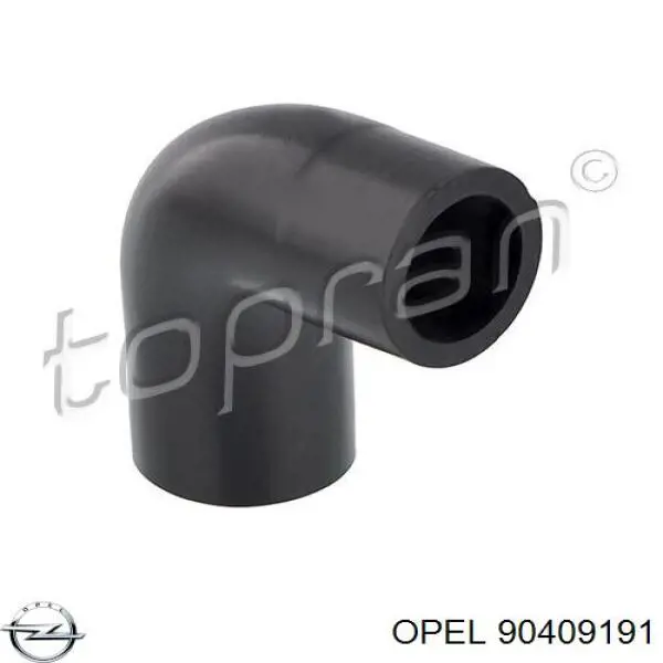 90409191 Opel патрубок вентиляції картера, масловіддільника