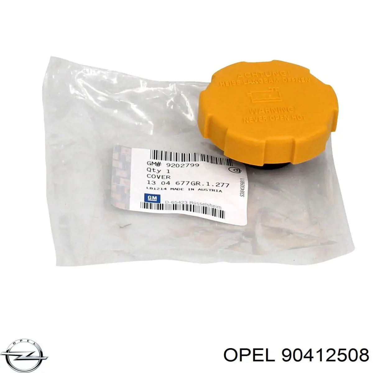 Кришка маслозаливной горловини 90412508 Opel
