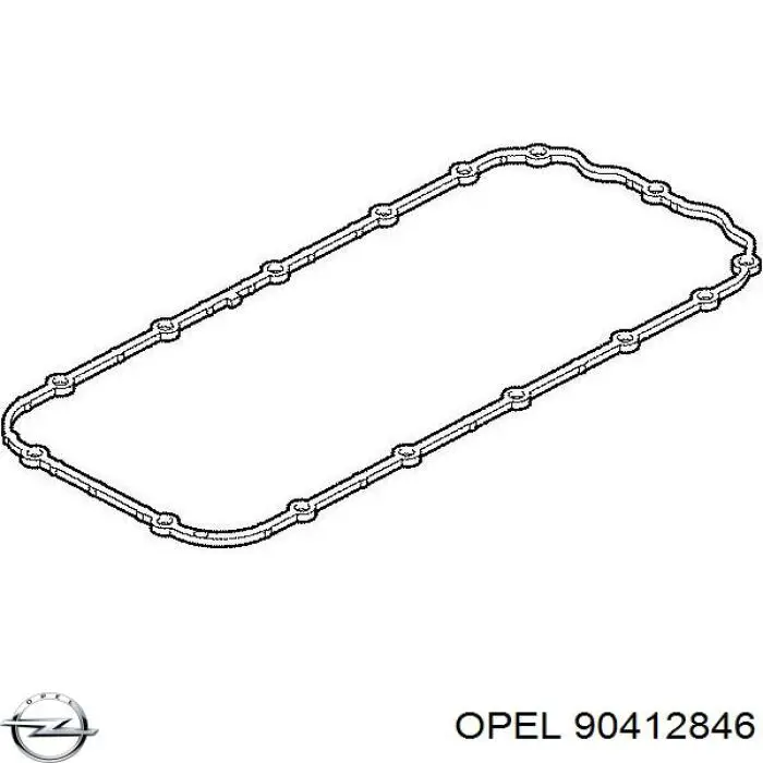 90412846 Opel Прокладка піддону картера двигуна