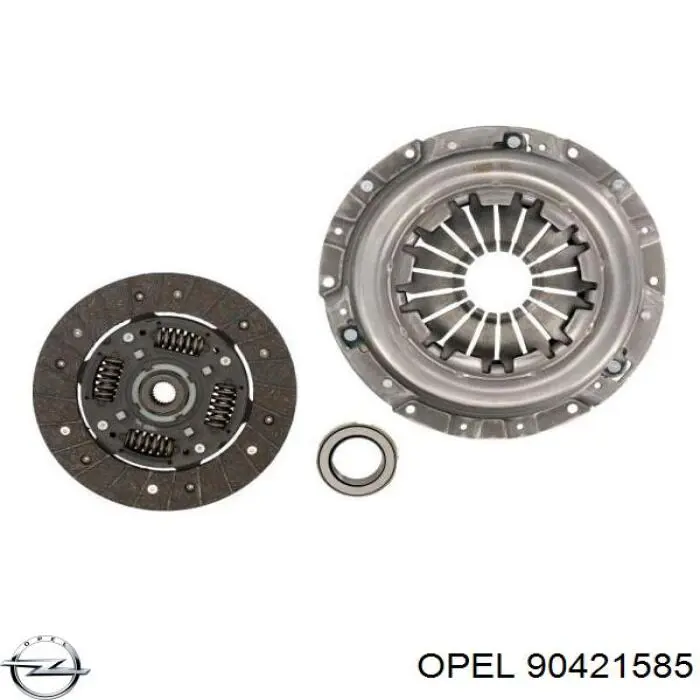 Купити 90421585 Opel Комплект зчеплення (диск, корзина, підшипник)