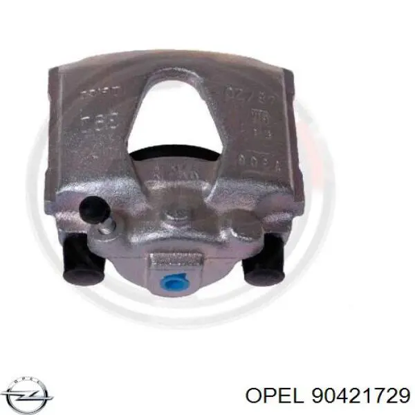 90421729 Opel Супорт гальмівний, передній, лівий