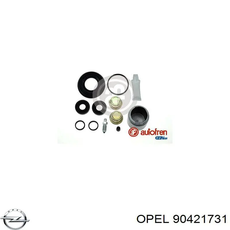 90421731 Opel ремкомплект супорту гальмівного переднього