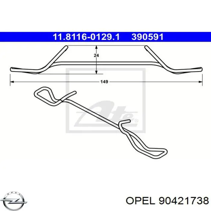  90421738 Opel