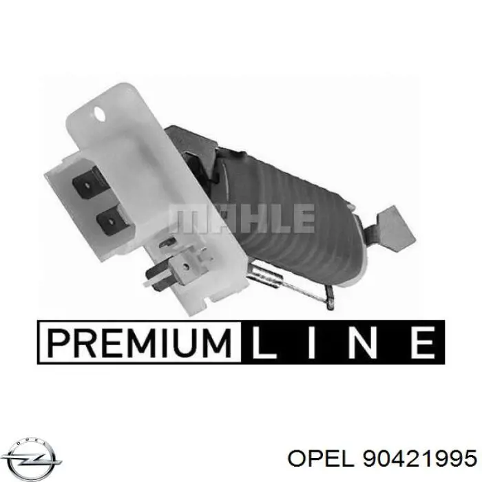 Резистор обігрівача Opel 90421995 ціна, від 9.86 USD