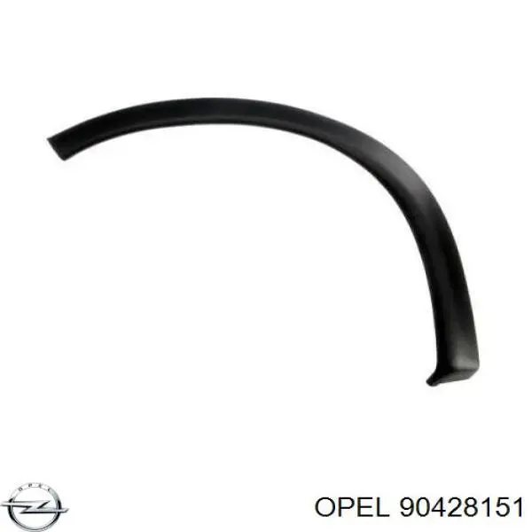 Накладка передньої лівої арки колеса Opel 90428151 ціна, від 7.22 USD