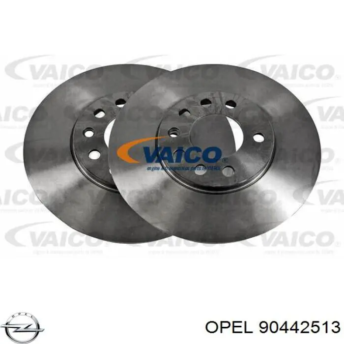 90442513 Opel Гальмо дискове переднє