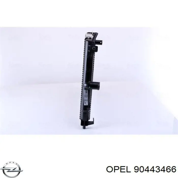 90443466 Opel Радіатор охолодження двигуна