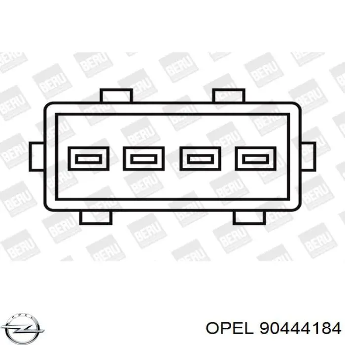 Котушка запалювання Opel 90444184 ціна, від 126.63 USD
