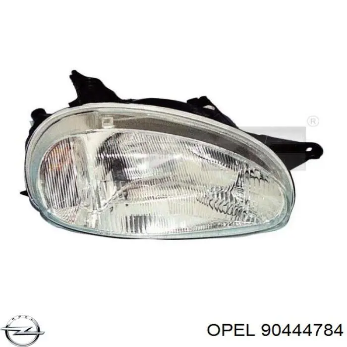 90444784 Opel Фара дальнього світла в зборі
