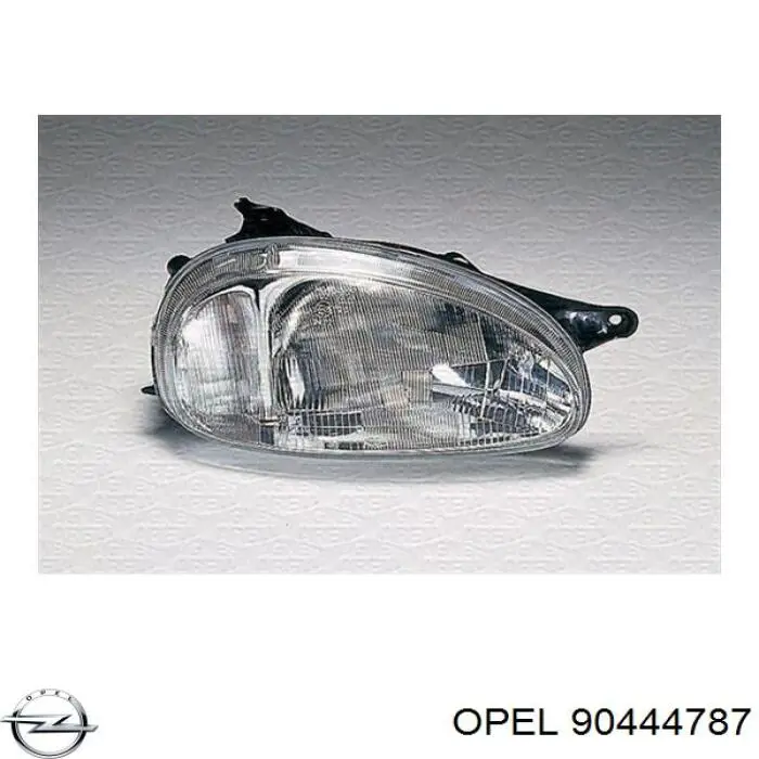 Фара правая Opel 90444787 ціна, від 27.67 USD