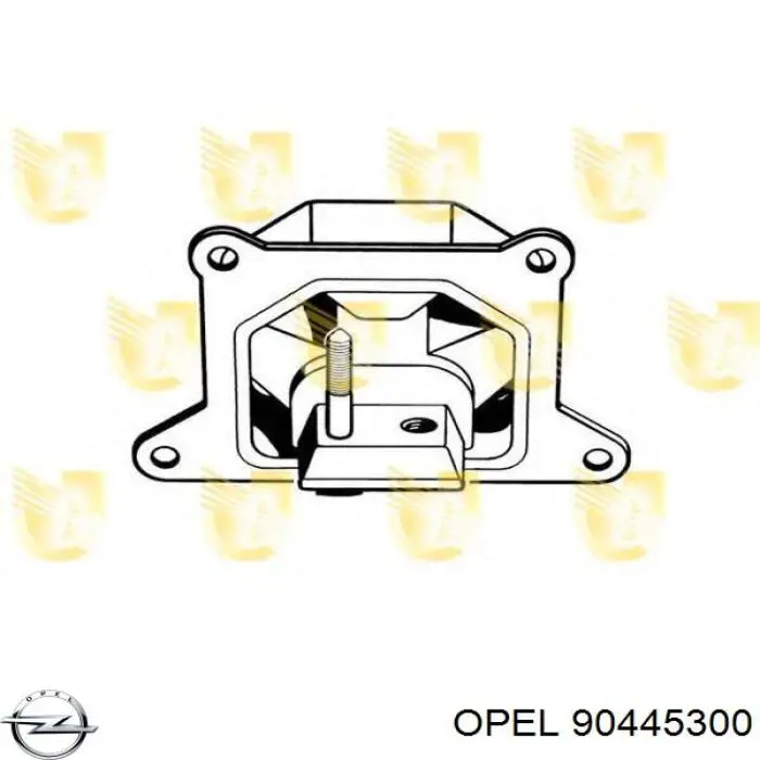 90445300 Opel подушка (опора двигуна, права передня)