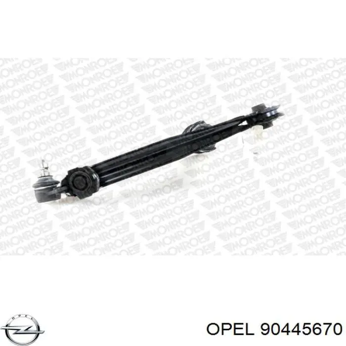 Важіль передньої підвіски нижній, правий Opel 90445670 ціна, від 70.46 USD