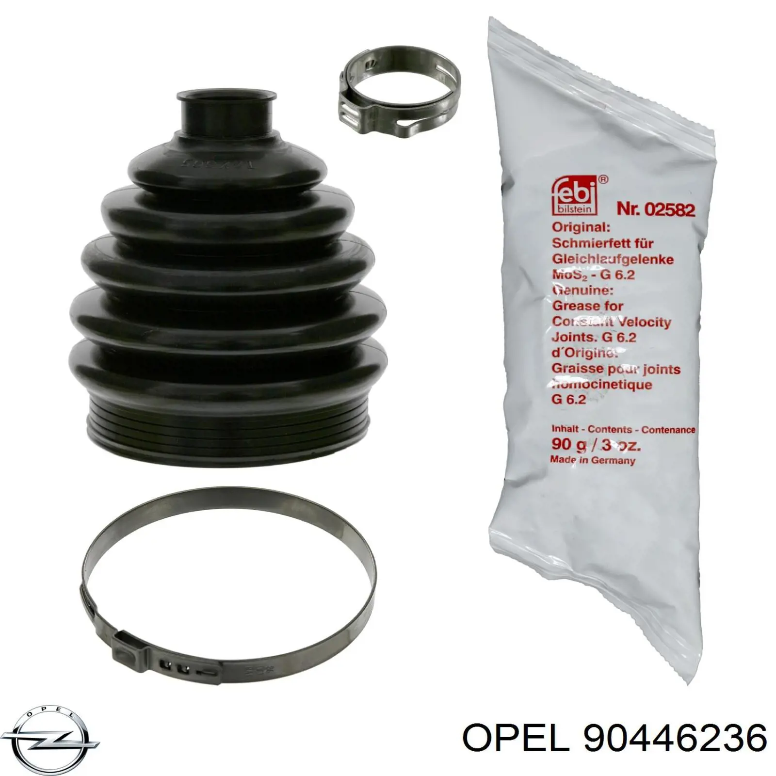 Купити 90446236 Opel Пильник шарніра приводу