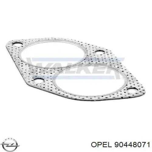 Прокладка глушника 90448071 Opel