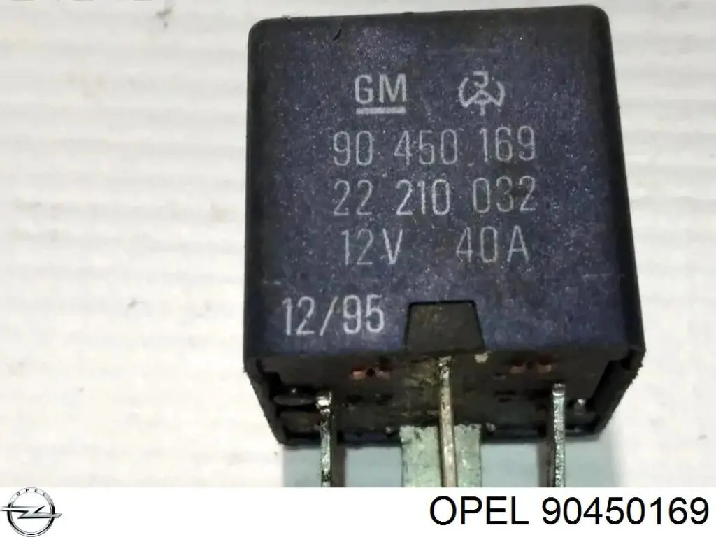 90450169 Opel реле вентилятора