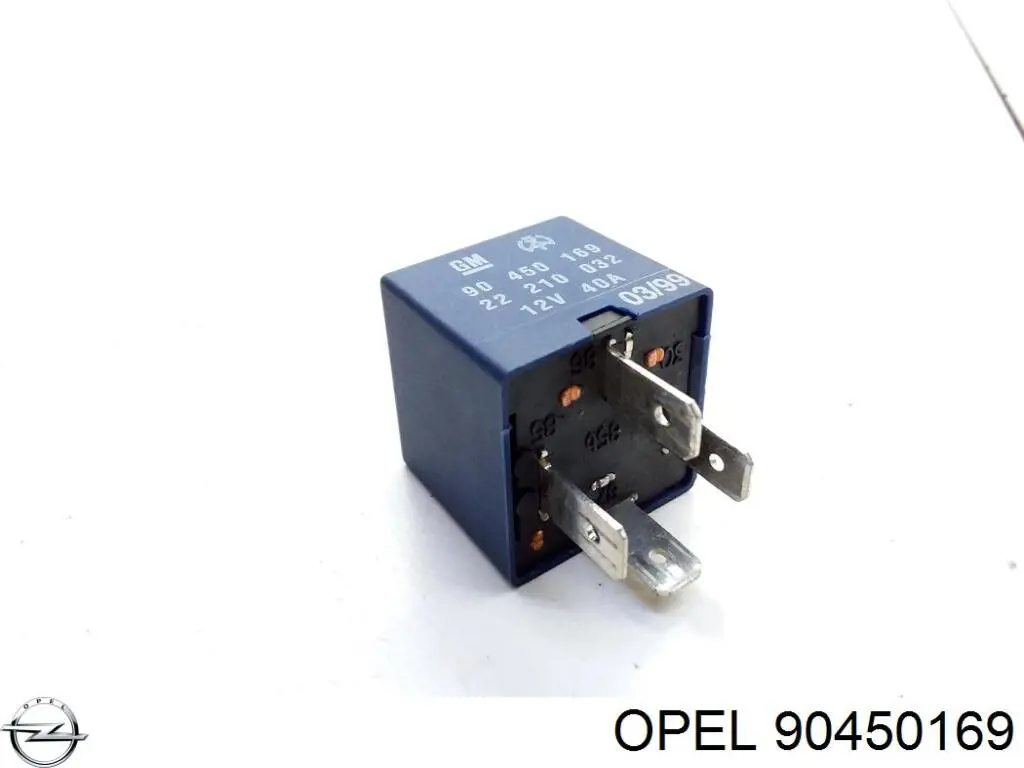 Реле вентилятора Opel 90450169 ціна, від 2.53 USD