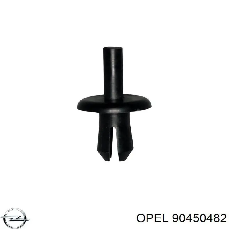 Купити 90450482 Opel Пістон (кліп) кріплення підкрилки переднього крила