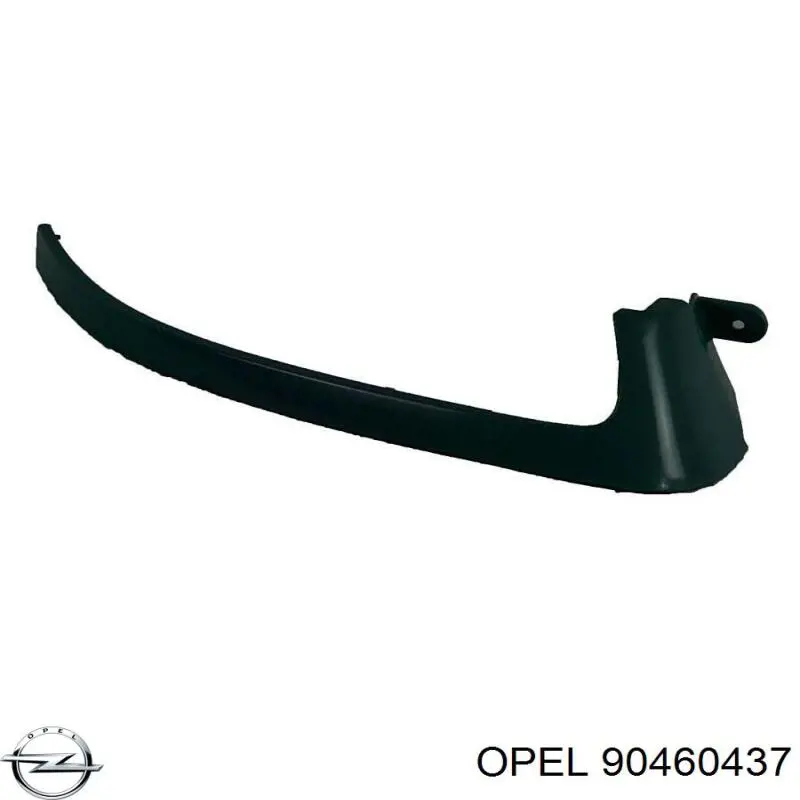Вія (накладка) лівої фари на Opel Omega (25, 26, 27)