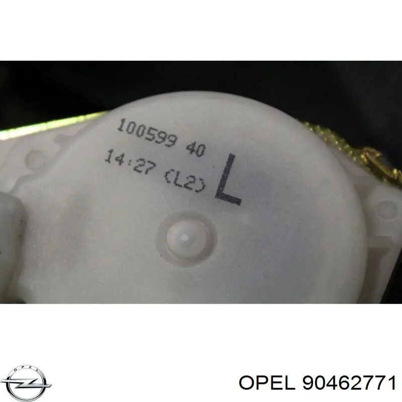 90462771 Opel Пасок безпеки задній лівий