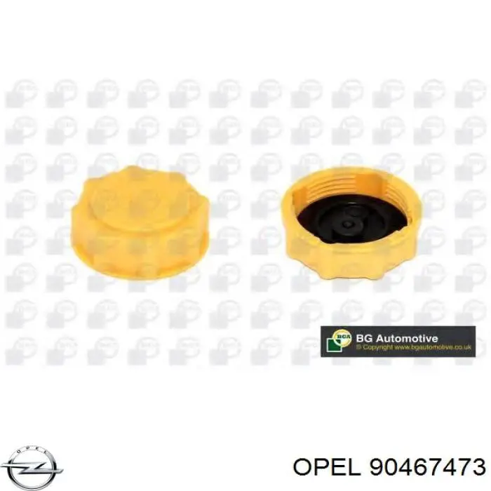 90467473 Opel кришка/пробка розширювального бачка
