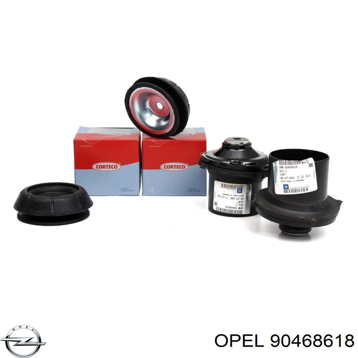 Опора стійки амортизатора переднього Opel 90468618 ціна, від 12.62 USD