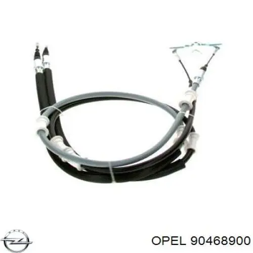 Купити 90468900 Opel Трос ручного гальма задній, правий/лівий