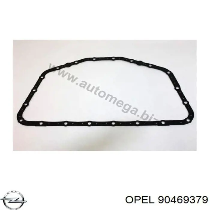 90469379 Opel Прокладка піддону картера двигуна, нижня