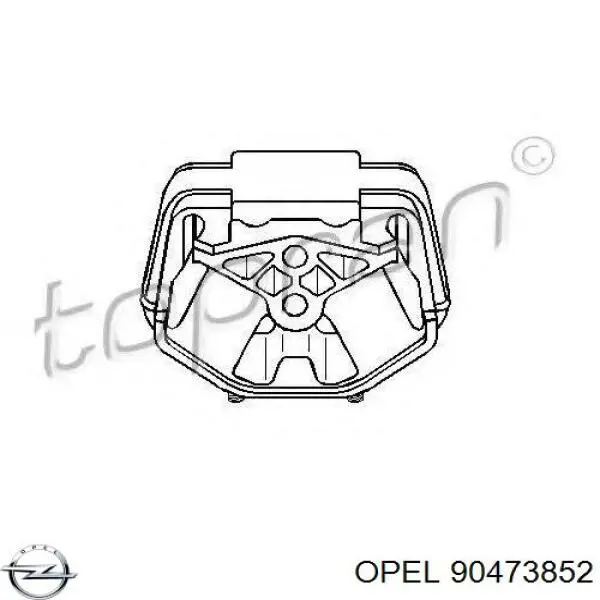 Подушка (опора) двигуна, задня Opel 90473852 ціна, від 24.75 USD