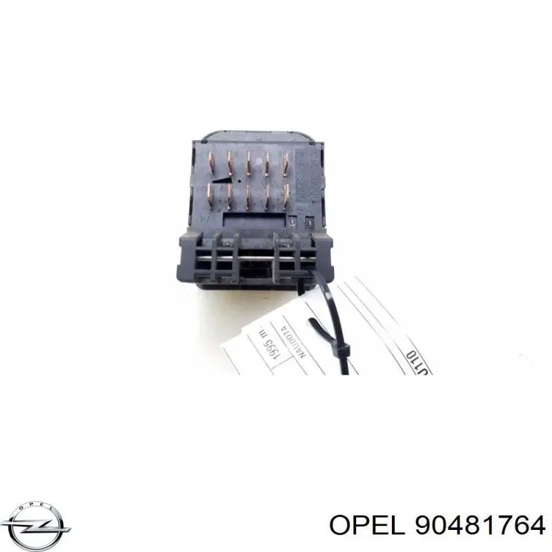 90481764 Opel Перемикачі електричні (перемикач світла центральний)