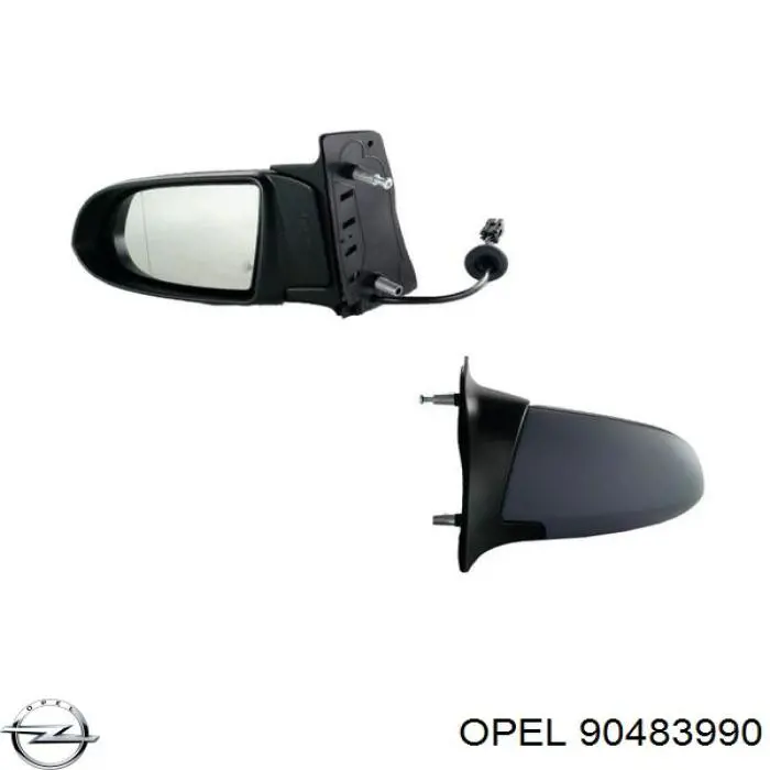 Праве бокове дзеркало Polcar 5501521E